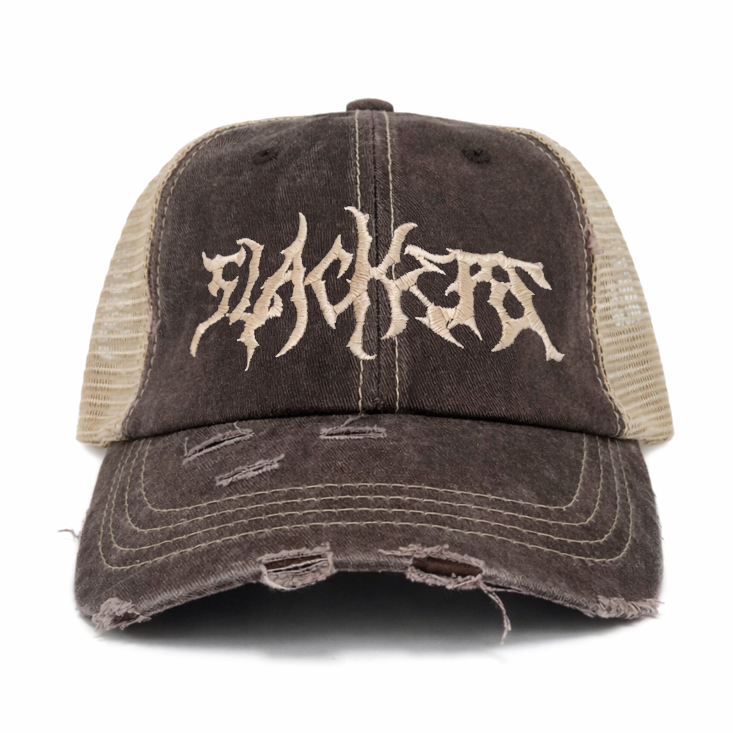 Slackers Distressed Trucker Hat